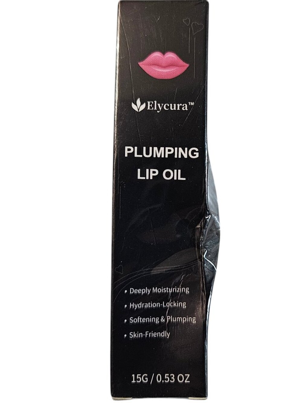 Elycura Plumping Lip Oil 15g / 0.53 oz Moisturizing Gloss Hydrating